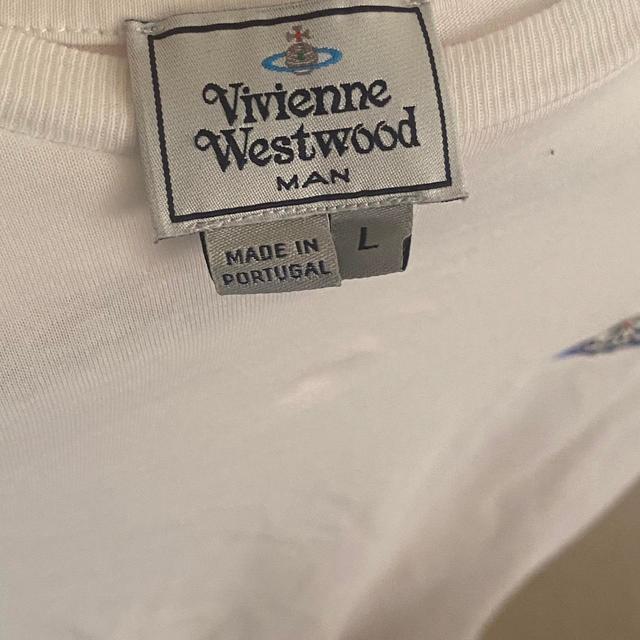 Vivienne Westwood Men's T-shirt - White/Cream - L on Productcaster.