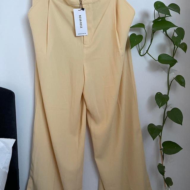 Neon Rose Women's Trousers - Yellow - UK 14 on Productcaster.