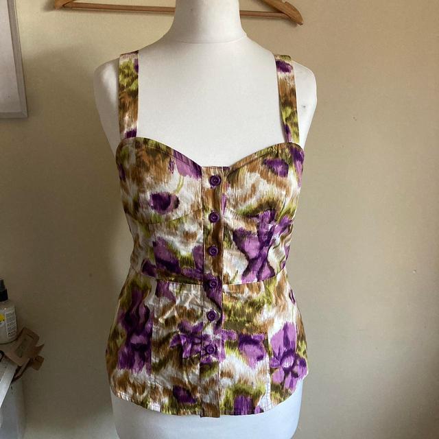 Women's Corset - Multi/Purple - 6 on Productcaster.