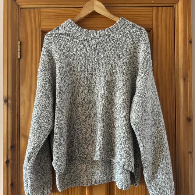 M&S Collection Women's Jumper - White/Grey - XL on Productcaster.