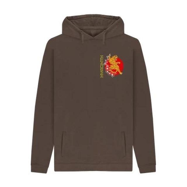 Vintage Men's Hoodie - Brown - L on Productcaster.