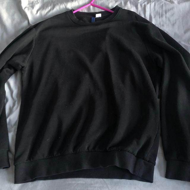 Men's Jumper - Black - S on Productcaster.