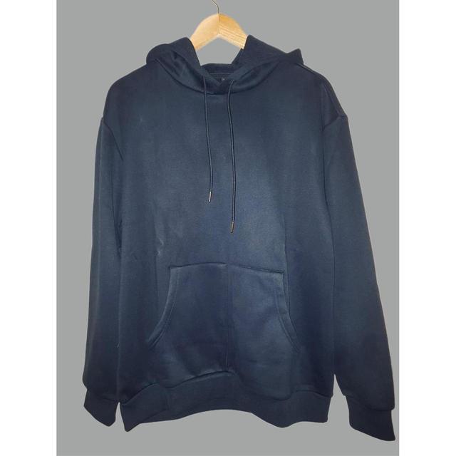 Men's Hoodie - Navy - L on Productcaster.