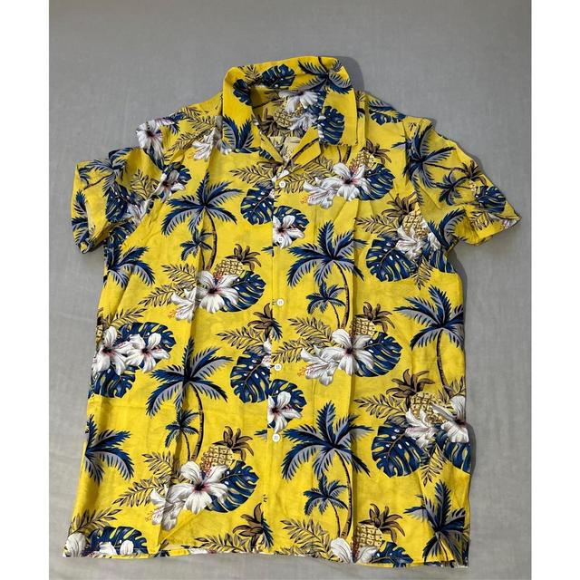 Men's Shirt - Multi/Yellow - XL on Productcaster.