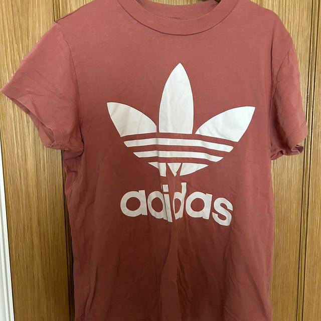 Adidas Women's T-shirt - Pink/Orange - 10 on Productcaster.