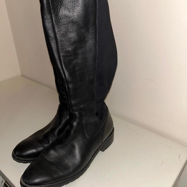 New Look Women's Knee high Boots - Black - UK 4 on Productcaster.