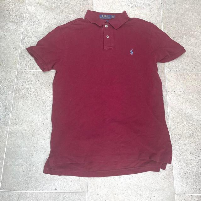 Polo Ralph Lauren Men's Polo shirt - Red - M on Productcaster.