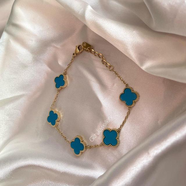 Designer Women's Jewellery - Blue/Gold on Productcaster.