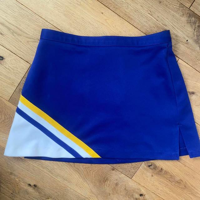 Women's Skirt - Blue/Yellow - L on Productcaster.