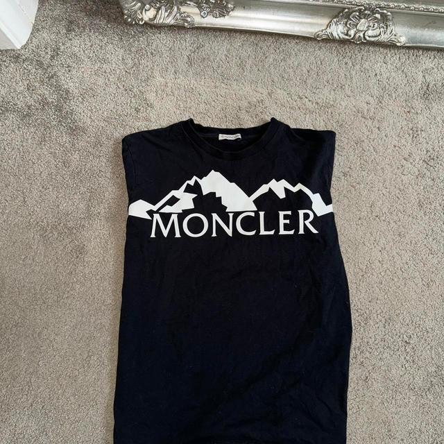 Moncler Kids' T-shirt - Black - 12 years on Productcaster.