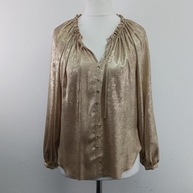 Women's Blouse - Gold - 10 on Productcaster.