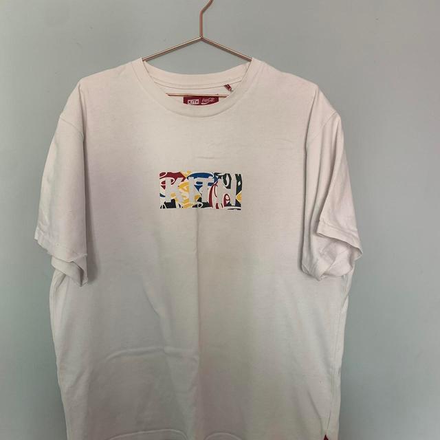 Kith Men's T-shirt - White - M on Productcaster.