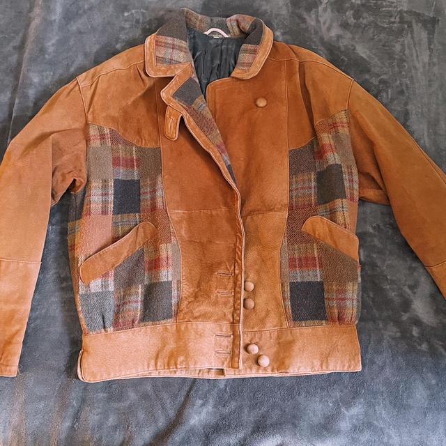 Source Unknown Women's Bomber Jacket - Brown/Orange - UK 14 on Productcaster.