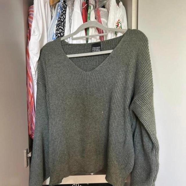 Women's Jumper - Grey - 8 on Productcaster.