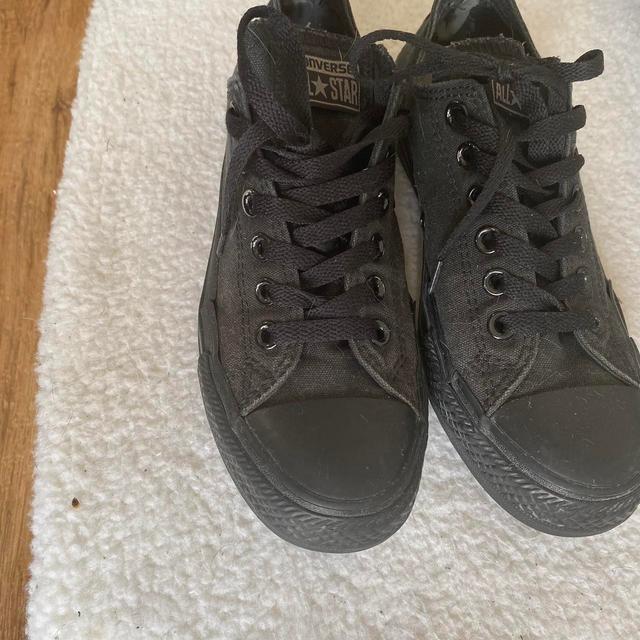 Converse Women's Trainers - Black - UK 5.5 on Productcaster.