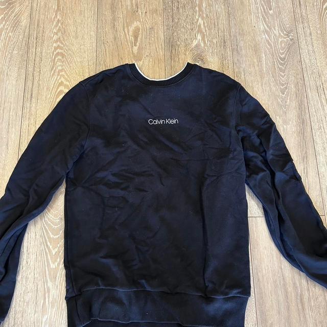 Calvin Klein Men's Jumper - Black - M on Productcaster.