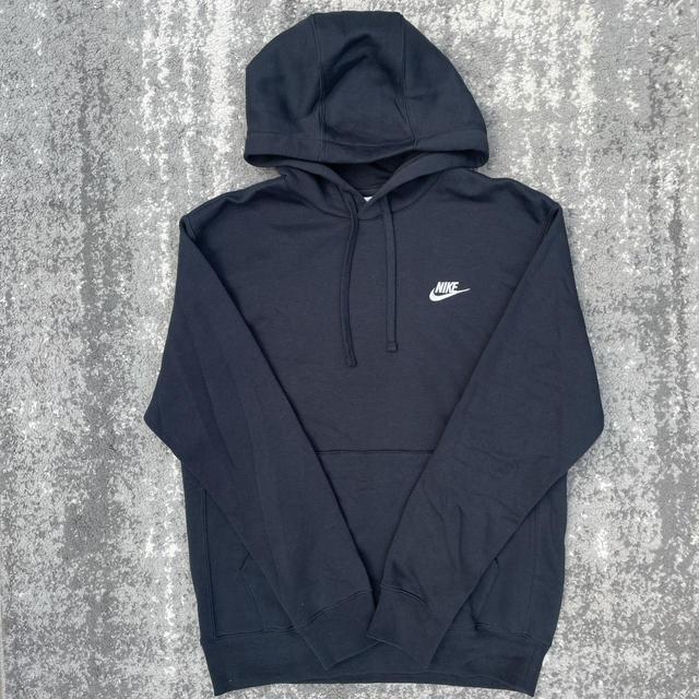 Nike Men's Hoodie - Black/White - M on Productcaster.