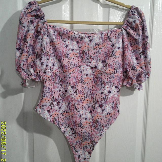 I Saw It First Women's Bodysuit - Pink/Multi - 12 on Productcaster.