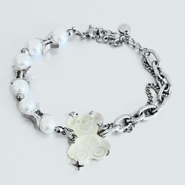 Women's Bracelet - Silver/Multi on Productcaster.