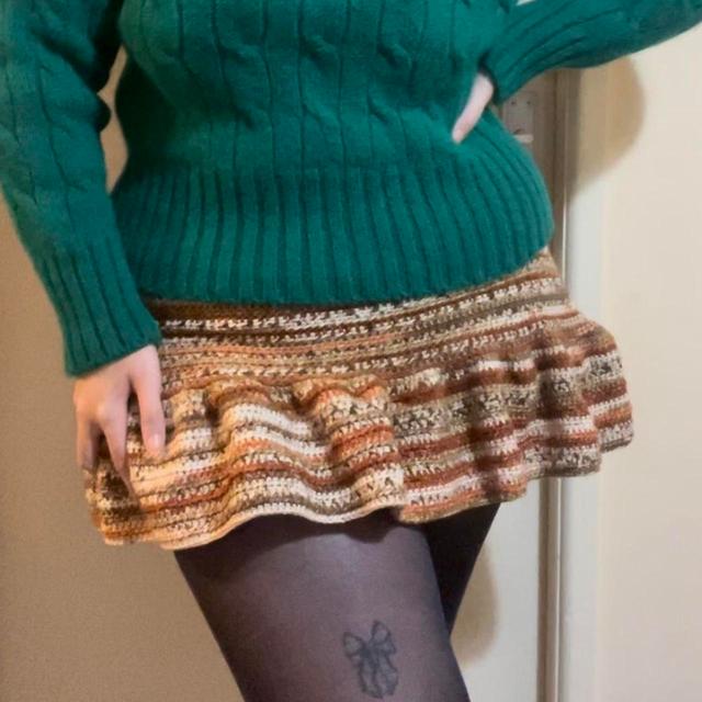 Women's Skirt - Multi/Brown on Productcaster.