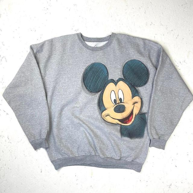 Disney Men's Sweatshirt - Grey - XXL on Productcaster.