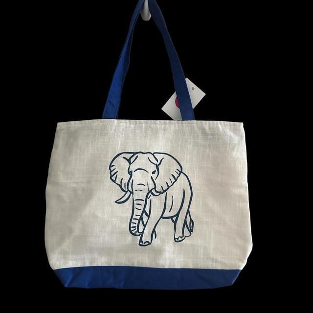 Women's Tote bags - White/Blue on Productcaster.