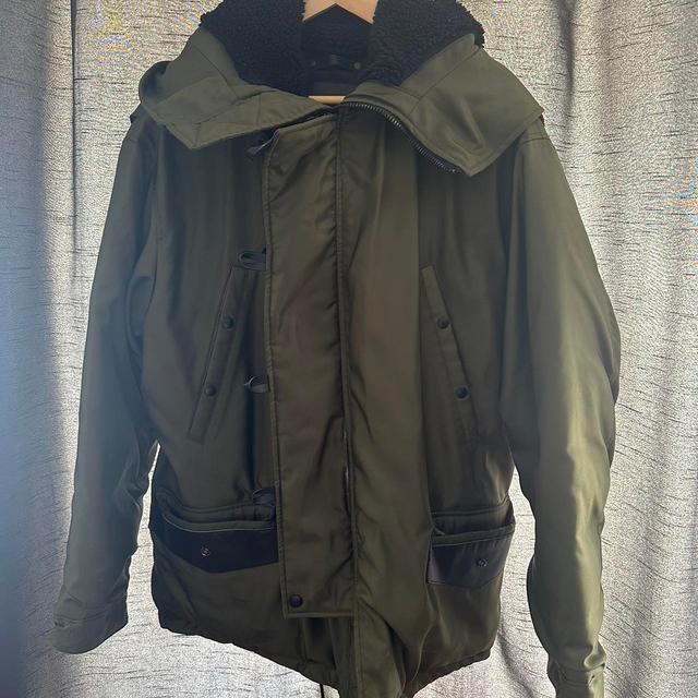 Coach Men's Parka - Khaki/Green - L on Productcaster.