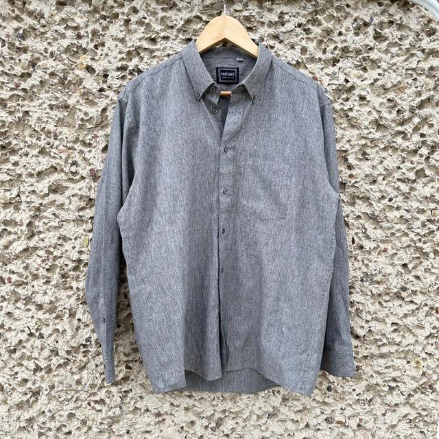 Versace Jeans Couture Men's Shirt - Grey - L on Productcaster.