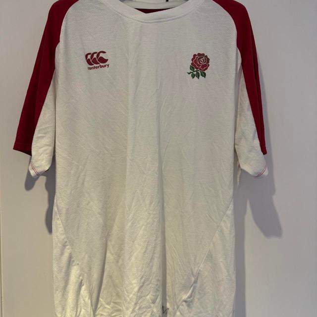 England Rugby Men's T-shirt - White/Multi - 3XL on Productcaster.