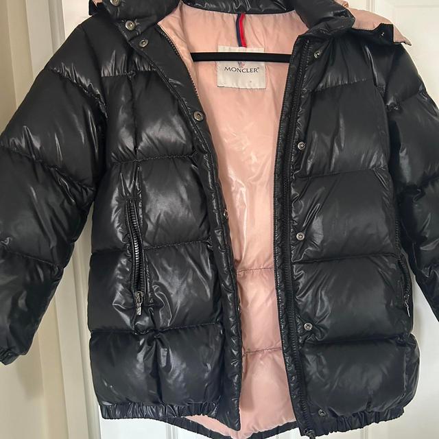 Moncler Kids' Puffer - Black/Pink on Productcaster.