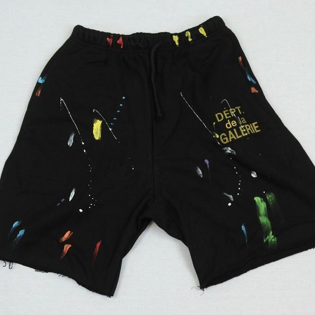 Gallery Dept. Men's Shorts - Multi/Black - L on Productcaster.