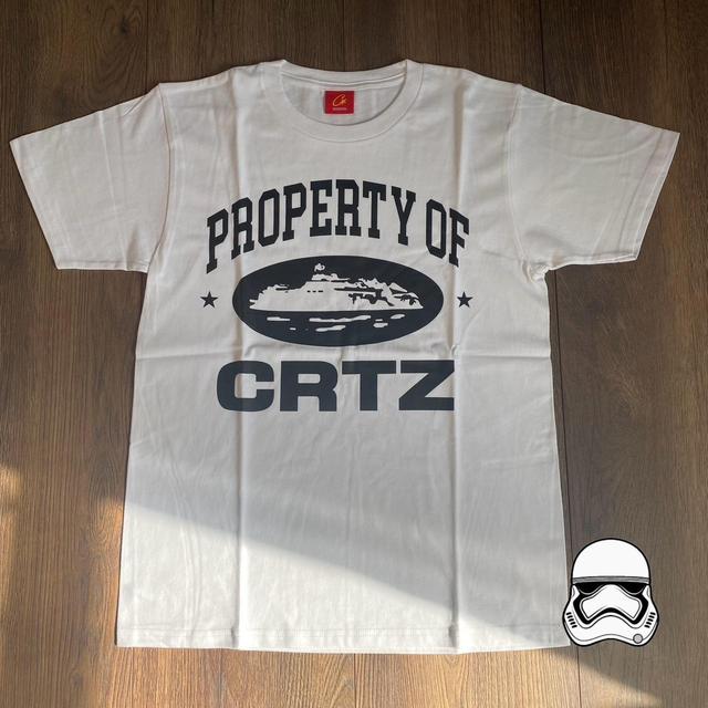 Corteiz Men's T-shirt - White - S on Productcaster.