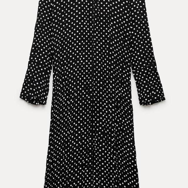 Zara Women's A-line Dress - Black/White - 18 on Productcaster.