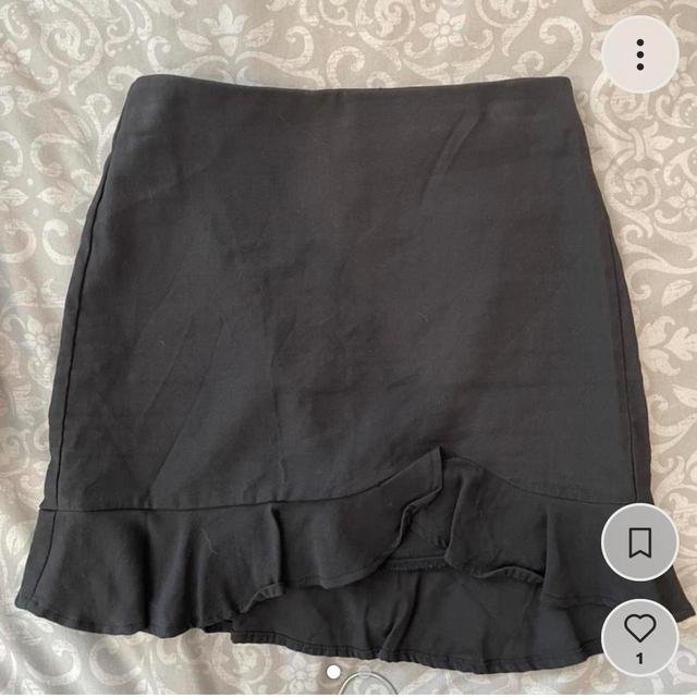 Pull&Bear Women's Mini Skirt - Black - S on Productcaster.