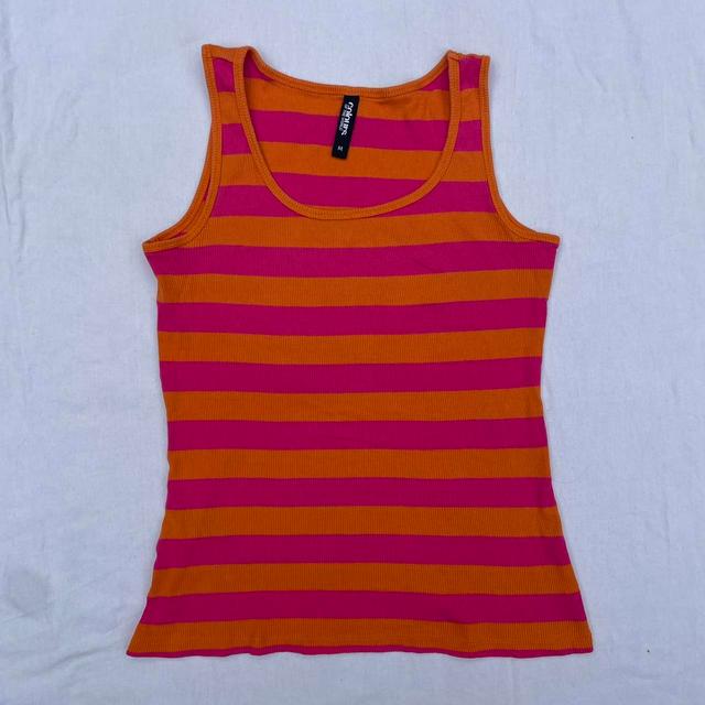 Women's Vest - Orange/Pink - M on Productcaster.