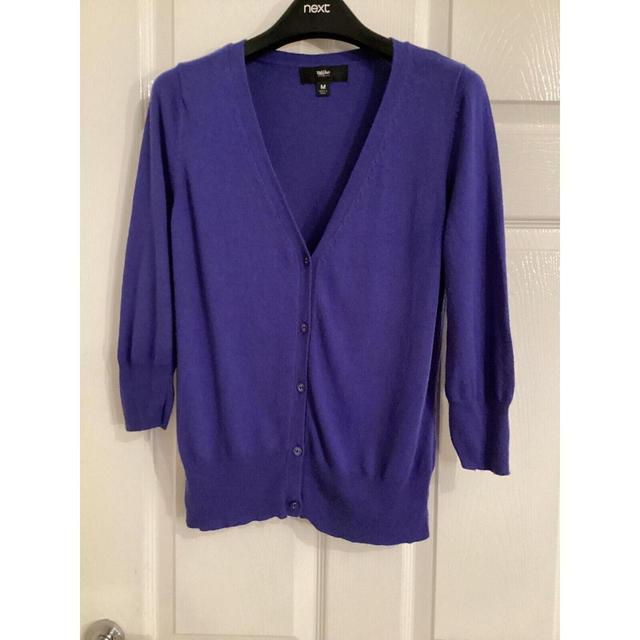 Preloved Women's Cardigan - Purple - 10 on Productcaster.