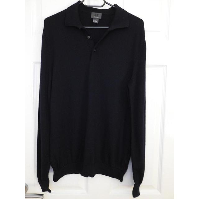 H&M Men's Jumper - Black - M on Productcaster.