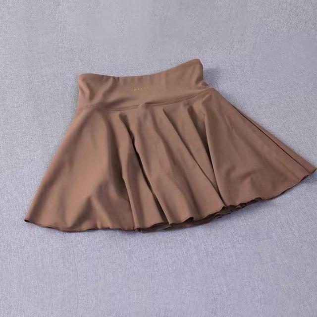 Women's Going out Skirt - Brown/White - L on Productcaster.