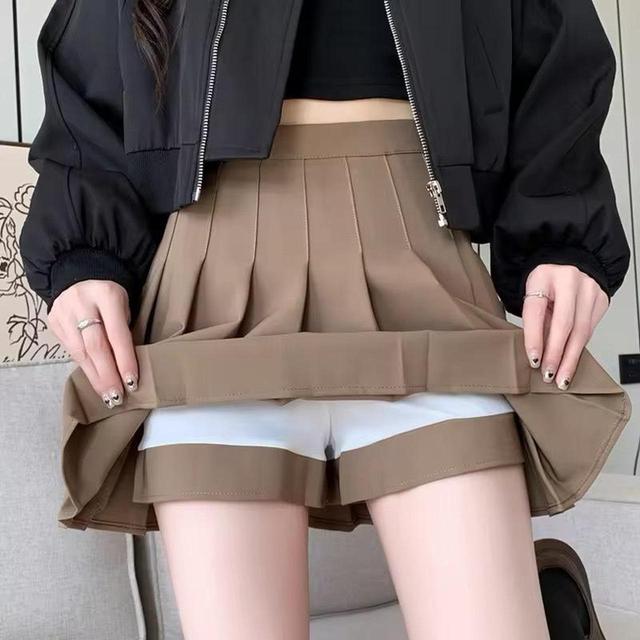 Women's Going out Skirt - Black/Brown - S on Productcaster.