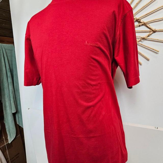 Aquascutum Men's T-shirt - Red - M on Productcaster.