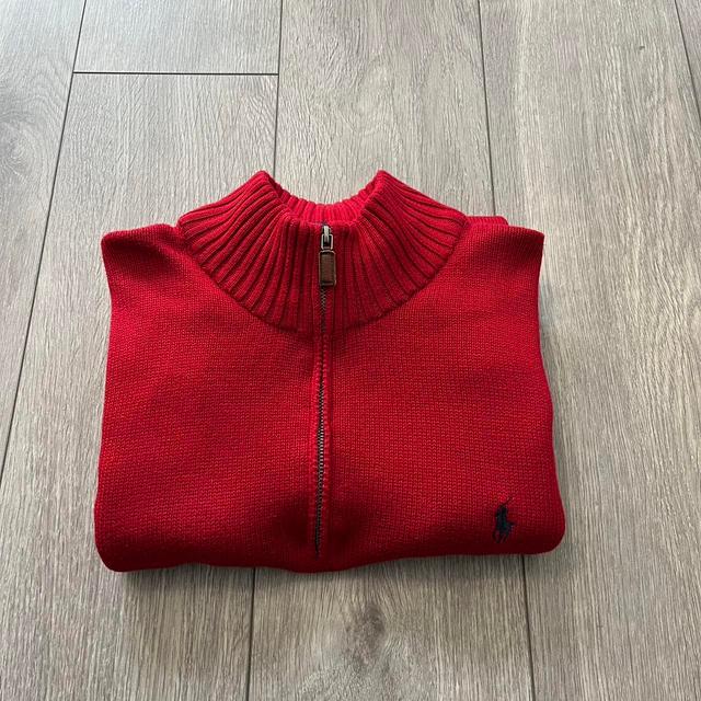 Ralph Lauren Men's Jumper - Red - XL on Productcaster.