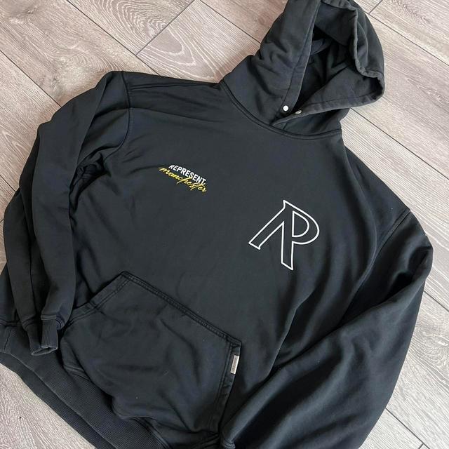 Represent Men's Jumper - Black - M on Productcaster.