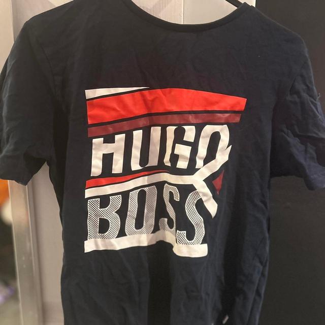 Hugo Boss Kids' T-shirt - Navy on Productcaster.