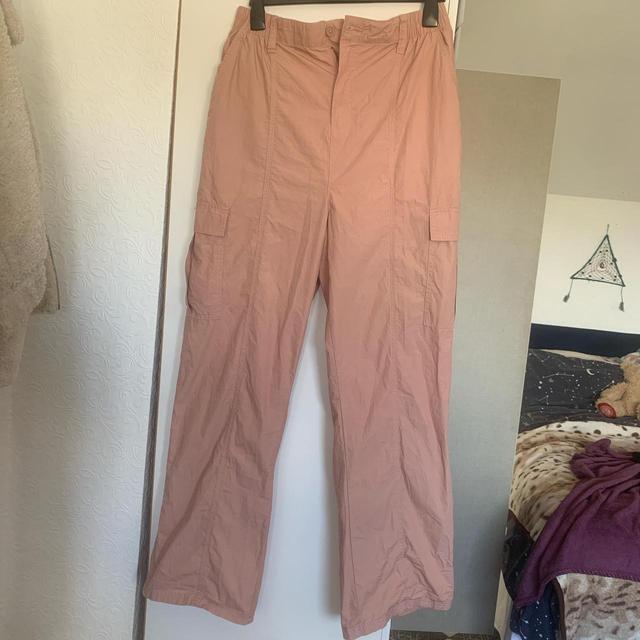 Primark Women's Trousers - Pink - UK 14 on Productcaster.