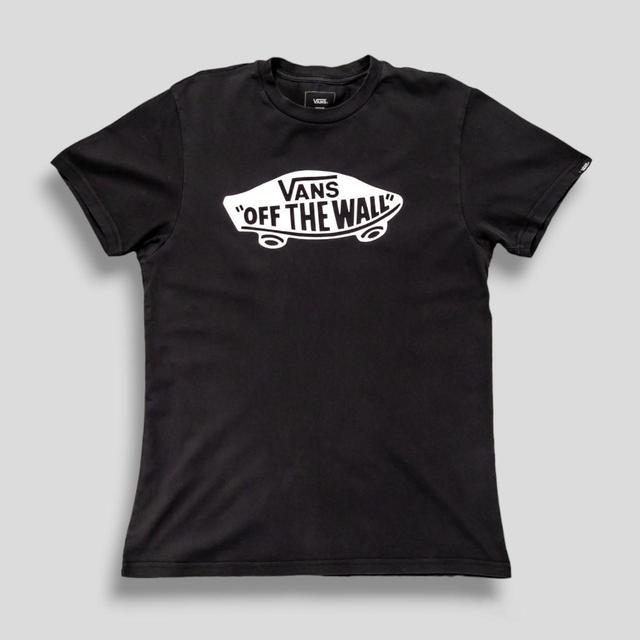 Vans Men's T-shirt - Black - M on Productcaster.