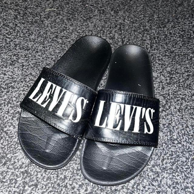 Levi's Men's Slides - Black - UK 6 on Productcaster.