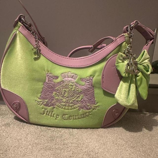 Juicy Couture Women's Shoulder bags - Purple/Green on Productcaster.