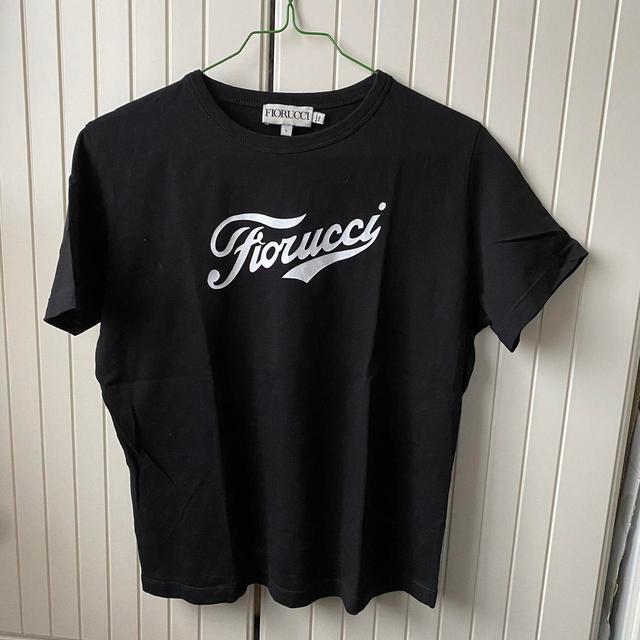 Fiorucci Women's T-shirt - Black - L on Productcaster.