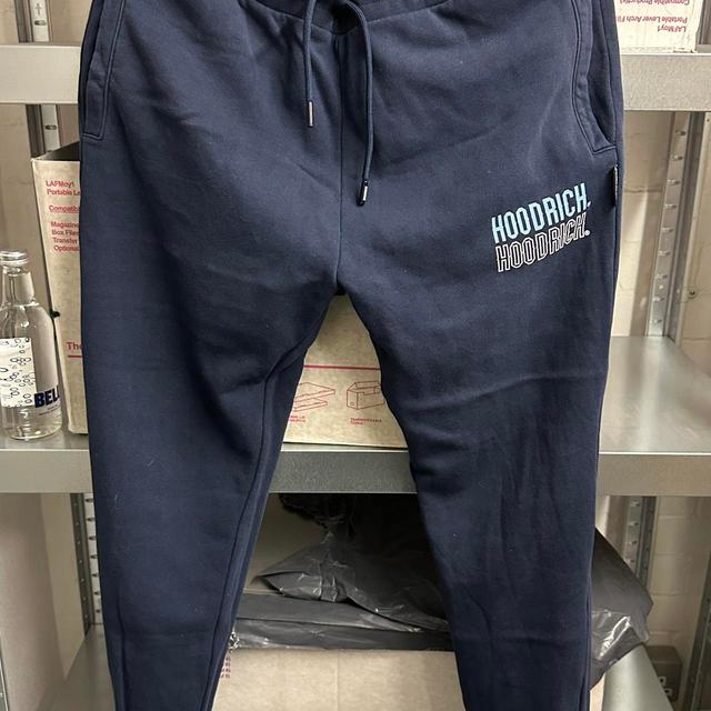 Hoodrich Men's Sweatpants - Navy/Blue - L on Productcaster.