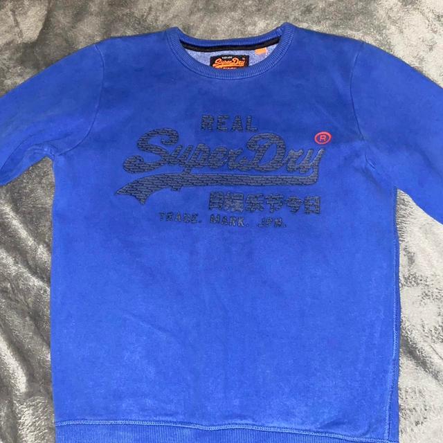 Superdry Men's Sweatshirt - Blue - S on Productcaster.